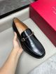 Ferragamo Man Black Calfskin Business Leather Shoes 0428104 (7)_th.jpg
